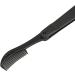 Double Head Eyebrow Eyelash Comb Women Foldable Portable Brow Mascara Brush Makeup Grooming Tool Black - Buy Online on GoSupps.com