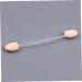 Baluue 50pcs Two-color Eyeshadow Brush Sponge Eyeshadow Brushes Woman Makeup Tools Plastic Handle White - Buy Online on GoSupps.com