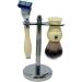 Buy G.B.S Men's Shaving Set - Five Blade Razor Synthetic Brush Ivory Mug & Shave Essentials | International Shipping Available - Buy Online on GoSupps.com