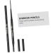 Ipetboom 3pcs 2 1 Eyebrow Makeup Tools Eyebrow Pen Makeup Pen Rotate Eyebrow Pencils To Rotate Key 1 count (Pack of 1) Dark Brownx3pcs - Buy Online on GoSupps.com