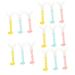 Magiclulu 15 STK children's toothbrush cleaning brush made of silicone mouth cleaning tools for children toothbrushes for children man toothbrush for children children's tooth cleaner manual