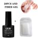 Magical Silk Fiberglass Nail Extension Kit - Nail Care Fiberglass Silk Form for Nail Art Extension (20PCS) - Buy Online on GoSupps.com