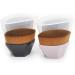 4PCS Foundation Makeup Brush Flat Top Kabuki Hexagon Face Blush Liquid Powder Foundation Brush for Blending Liquid Cream or Flawless Powder Cosmetics (B) - Buy Online on GoSupps.com