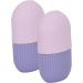 Buy Ice Facial Roller Set - 2 Elastic Ice Rollers for At-Home Use | Purple Color | Best Cooling Massage Tool for Glowing Skin - Buy Online on GoSupps.com
