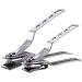 1Pc Stainless Steel Nail Scissors Cuticle Nipper Nail Toe Finger Clippers Trimmer Cutter Professional Nail Beauty Tool Nail Trimming (small) - Buy Online on GoSupps.com