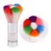 Colorful Acrylic Nail Brush Cleaner - Dust Removal Tool for Nail Art - Silver Makeup Brush - Buy Online on GoSupps.com