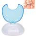 Orthodontic Storage Case - Portable Waterproof Mouthpiece Compressor Box with Press Lock Design (Sky Blue & White) - 1 PC - Buy Online on GoSupps.com