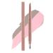 Light-Reflecting Concealer Stick for Eyes Two-Color Silk Brightening Concealer for Under the Eyes 2.5g Eyeshadow for Dark Circles | Cosplay Scene Party Birthday Travel