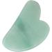 Aventurine Scraping Board Face Massage Tool Gua Sha Green Unique Design for Meridian Dredging  - Buy Online on GoSupps.com