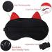 2 Pack Fox Sleep Mask Eye Blindfold Cover Cute Fun Kids Women Men Red and Dark Purple 7.3 x 4.5 Inch 0.9 ounces 1.0 Count - Buy Online on GoSupps.com