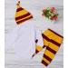 Baby Boys Girls Snuggle This Muggle Bodysuit & Striped Pants Outfit with Hat, 9-12 Months - Buy Online on GoSupps.com