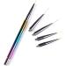 Gogogmee 1 Set Nail Art Drawing Pen Nail Art Pen Nail Art Liner Pen Nails Brush Pen Manicure Tools Nail Pens Manicure Pens Nail Salon Nail Drawing Pens Nail Line Pens Nail Design Brush - Buy Online on GoSupps.com