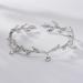 Silver Rhinestone Crown: Women's Wedding Tiara Headband for Costume Parties, Prom, Birthdays - Crystal Hair Accessory for Pageants and Fairy Princesses - Buy Online on GoSupps.com