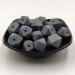 30pcs Dim Gray 17mm Hexagon Silicone Teething Beads - BPA Free Geometry Teether for Mom Jewelry Making - Buy Online on GoSupps.com