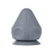 Assembly massage ball tool suction wall massager with several surfaces for sore muscles myofascial relaxation stress reduction trigger point and deep tissue massage (gray)