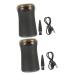 Balacoo 2 Sets Razor Multifunction Beard Aluminum Alloy 3D