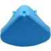 Triangle Potty Trainer Corner for Small Animals - Blue | Litter Box for Rabbits, Guinea Pigs, Chinchillas, Ferrets - Buy Online on GoSupps.com