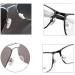 Extra Soft Silicone Nose Pads for Glasses - Screw-In Non-Slip Transparent 13mm - 10 Pieces - Buy Online on GoSupps.com