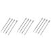 rieder 12 Piece Manicure Tool Steel Push Set of 12 Nail Care Manicure Pedicure
