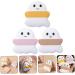  Beatifufu 3pcs Makeup Foam Corner Puff Foundation Sponge Ghost Pretty Puff Cosmic Puff Face Puff Hydrophilic Polyurethane Powder Miss Wet And Dry - Buy Online on GoSupps.com