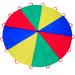 12ft Kids Team Game Rainbow Parachute, Outdoor Party Group Cooperative Gams, Family Get-together Entertainment