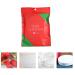 Compressed Disposable Face Towel Tablets - Travel-Friendly Water Absorbent Outdoor Cotton Towels - 1 Pack (Red - Buy Online on GoSupps.com