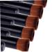 Buy 1PC Concave Makeup Brush - Liquid Cream Blending Tool for Full Coverage | Large Face Cosmetic Applicator (Black) - International Shipping - Buy Online on GoSupps.com