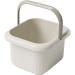Bassin de bain de pieds portable offrant une exp rience massage pratique et relaxante pour les pieds fatigu s. Bassin pour le bain Seau pour Blanc 21.5 x 25 x 23.5 cm Blanc 1 unit (Lot de 1) - Buy Online on GoSupps.com