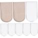Beaupretty 1 Set Half Size Heel Pad Half Lift Cushions Unisex Heightened Heel Pads Insoles Men Portable Heel Pads Practical Heightened Pads Self-Adhesive Shoe Insole Unisex Heel Cushions