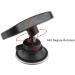 Universal Adjustable Car Baby Rear View Safety Mirror - Suction Cup & Clip - Black | 1 Piece - Buy Online on GoSupps.com