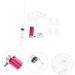 Moule Rouge L vres DIY 7 Pi ces en Silicone 4 T tes Design Support 4 Trous en Aluminium Anneau et Outil de D moulage Accessoire Maquillage L vres Fait Maison pour - Buy Online on GoSupps.com
