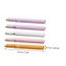 5pcs Retractable Lip Brush Set - Portable Lipstick Applicator & Makeup Tool for Exfoliating & Perfect Lip Color - Buy Online on GoSupps.com