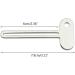 Toothpaste Squeezer Tube Press Tube Squeezer Stainless Steel Tube Extractor Toothpaste Dispenser Hand Cream Tube for Key - Buy Online on GoSupps.com