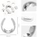 ZXCV Intelligent Electric Neck & Shoulder Massager - Low Frequency Magnetic Therapy | Pulse Vortex White - Shop Now! - Buy Online on GoSupps.com