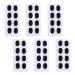 24 Pairs Non-Slip Soft Stick-On Nose Pads for Glasses - Black Eyeglasses Comfort 1.5mm - International Shipping Available - Buy Online on GoSupps.com