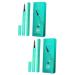 Angoily 2 pcs Eye Women Cosmetics Pen for Liquid Tip Dry Waterproof Ultra-fine Eyeliner Fast