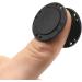 6pcs 26mm Black Magnetic Coat Buttons | Invisible Hidden Sewing Snaps for Clothing & Bags | Washable Nylon with Magnets Inside - Buy Online on GoSupps.com