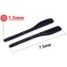 VekkEr Eyeglass Temple Replacement - 2 Pairs of End Tips & Ear Socks for Thin Metal Frames | International Shipping Available - Buy Online on GoSupps.com