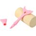 Eyeliner Helper Tool | Silicone Eyeliner Stencils - Eyeliner Template Guide Stencil Shaper Girls Eyeliner Assistant Helper for Beginners Cosmetic Makeup Tools Generic Pink