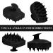 Cutefly Scalp Massage Brush - No Silicone Black | Premium Hair Care Tool for Relaxation & Scalp Health - Shop Internationally - Buy Online on GoSupps.com