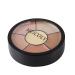 MEICOLY High Coverage Concealer Palette for Bruises, Tattoos, Age Spots, Vitiligo, Birthmarks - 6 Shades with 8 White Makeup Sponges - Buy Online on GoSupps.com