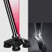 Old Man Crutches Leading Cane Four Foot Lamp with Crutches Non Slip Aluminum Telescopic Four Corner Stick Gift Practical - Buy Online on GoSupps.com