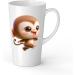 White Ceramic Baby Monkey Mug - Large 483 ml Perfect for Hot Chocolate or Milk Fun and Easy to Use - Buy Online on GoSupps.com