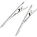 ZOENHOU 300 Pieces 45mm Crocodile Hair Clips Metal Alligator Hair Clips Hair Sectioning Clips Single Prong Hairpins Barrette Curl Clips for Hair Styling DIY Bows Silver - Buy Online on GoSupps.com