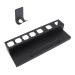 OHPHCALL Curling Iron Rack Curler Holder for Salon Kickstand Curler Wall Rack Black Stainless Steel