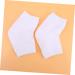 Housoutil 2 Pairs Cracked Heel Socks Rough Calluses Socks Breathable Socks Heel Sleeves Protectors Heel Moisturizing Socks Crack Heel Socks Dry Feet Women's Anti Cracked Feet Gel White - Buy Online on GoSupps.com