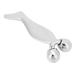 Metal Facial Roller 3D V Shape Comfortable Grip Dual Ball Face Sculpting Beauty Roller Enhanced Skincare Results Ideal Usage Method for Skin Relaxation