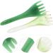 Beavorty 4-Piece Jade Hair Comb Massager Set - Gua Sha Tools for Scalp Massage & Fasciitis Relief - Buy Online on GoSupps.com
