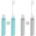 WLLHYF 5 PCS Mini Folding Travel Toothbrush Kit with Case - Portable Soft Bristles for Adult Kid Camping - Buy Online on GoSupps.com
