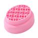 Mikinona Makeup Brush Cleaning Cup Brush Scrubber Mat Cosmetic Brush Cleaning Mat Silicone Brush Washing Bowl Makeup Brush Cleaning Pad Tool Silica Gel Pink Cleaner Beauty Egg